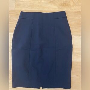 H&M pencil skirt navy size 4